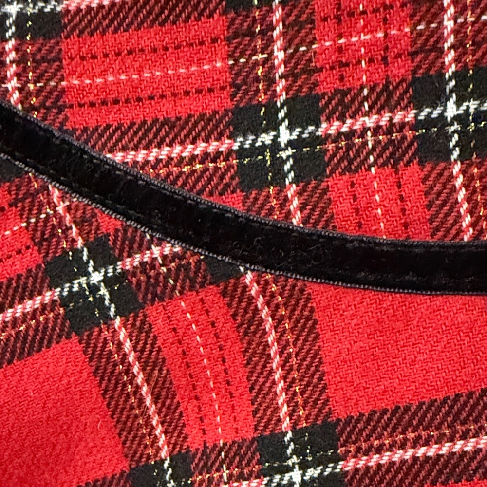 Altar'd State Red Plaid Skater Skirt - Picture 7 of 9